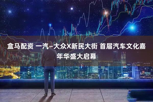 盒马配资 一汽—大众X新民大街 首届汽车文化嘉年华盛大启幕